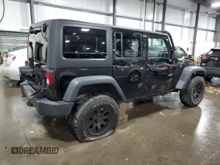2018 Jeep Wrangler JK Unlimited Sport S with VIN 1C4BJWDGXJL830873, listed as a Copart auction lot 74534084 with 59,805 mi miles and Salvage Title. Bid and sale history available at carsss.com. Image 3.