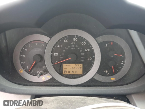 2007 Toyota RAV4 Limited with VIN JTMBK31V975029234, listed as a Copart auction lot 57897565 with 152,443 mi miles and Salvage title. Bid and sale history available at DreamBid. Image 9.