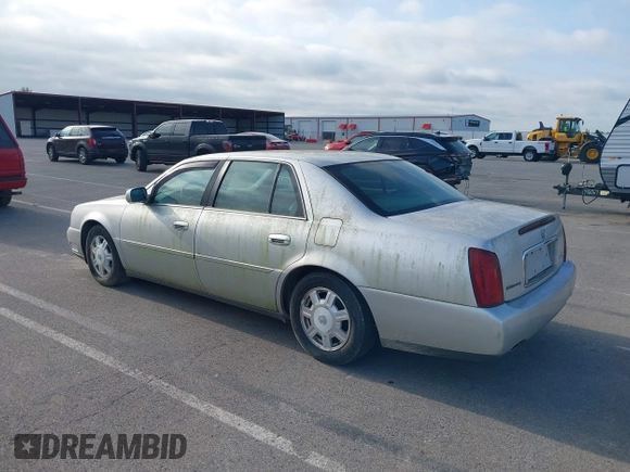 2003 Cadillac DeVille with VIN 1G6KD54YX3U102528, listed as a IAAI auction lot 42159424 with 108,720 mi miles. Bid and sale history available at carsss.com. Image 3.