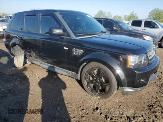 2012 Land Rover Range Rover Sport SC with VIN SALSH2E48CA747619, listed as a Copart auction lot 50177495 with 115,020 mi miles and Salvage Title. Bid and sale history available at carsss.com. Image 4.