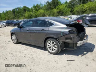 2015 Chrysler 200 C with VIN 1C3CCCCB7FN681230, listed as a Copart auction lot 54155555 with 129,652 mi miles and Clean Title. Bid and sale history available at carsss.com. Image 2.