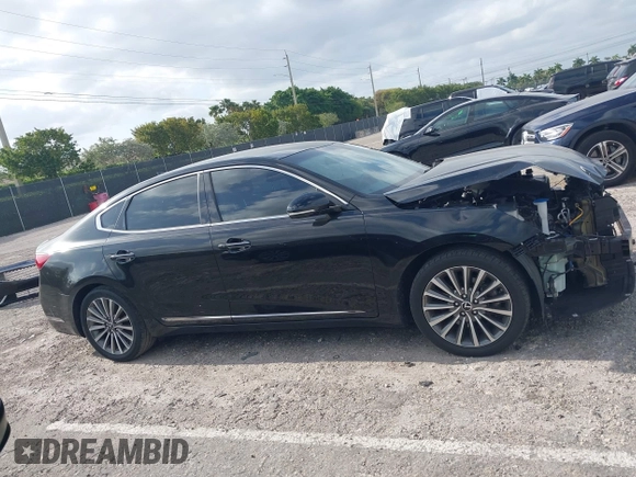 2018 Kia Cadenza Premium with VIN KNALB4J18J5120345, listed as a IAAI auction lot 42079048 with 46,371 mi miles. Bid and sale history available at carsss.com. Image 14.
