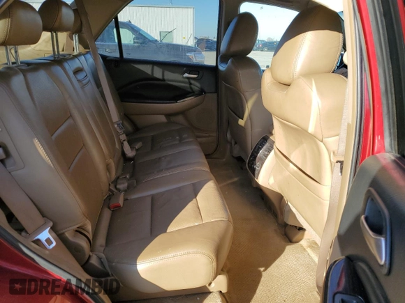 2006 Acura MDX Touring w/Navi with VIN 2HNYD18886H524583, listed as a Copart auction lot 88972425 with 193,778 mi miles and Salvage Title. Bid and sale history available at carsss.com. Image 12.