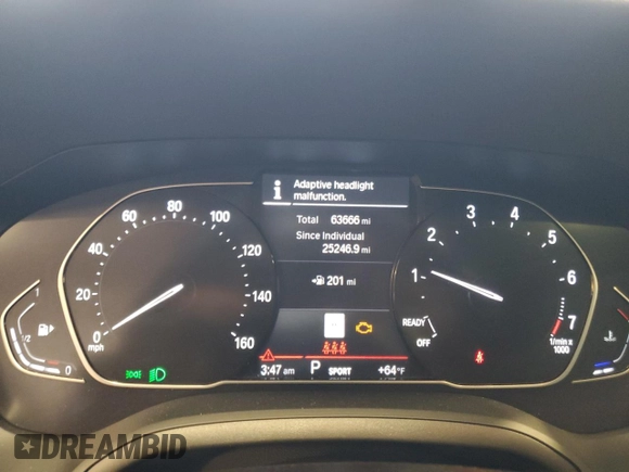 2021 BMW 3 Series 330i z VIN 3MW5R1J00M8B81609, wystawiony jako Copart lot #58311755 z przebiegiem 63 666 mil mil oraz Szkoda całkowita • Salvage title. Historia ofert i sprzedaży dostępna na DreamBid. Obrazek 9.