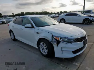 2018 Kia Optima LX with VIN 5XXGT4L37JG180452, listed as a Copart auction lot 60910515 with 156,068 mi miles and Salvage title. Bid and sale history available at DreamBid. Image 4.