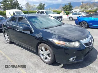 2012 Acura TSX Tech Pkg with VIN JH4CU2F69CC012142, listed as a IAAI auction lot 41932659 with 1 mi miles. Bid and sale history available at carsss.com. Image 1.