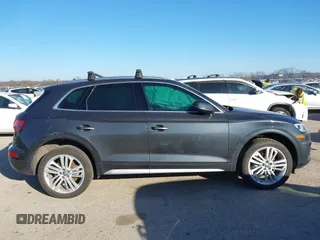 2020 Audi Q5 Premium Plus with VIN WA1BNAFY9L2076400, listed as a IAAI auction lot 41491879 with 34,854 mi miles. Bid and sale history available at carsss.com. Image 13.