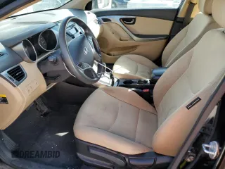 2013 Hyundai Elantra Limited with VIN KMHDH4AE6DU891000, listed as a Copart auction lot 48955665 with 129,030 mi miles and Salvage Title. Bid and sale history available at carsss.com. Image 7.