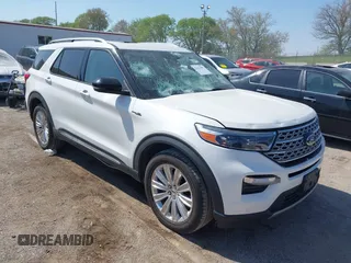 2020 Ford Explorer Limited z VIN 1FMSK8FH2LGC81613, wystawiony jako IAAI lot #42227881 z przebiegiem 135 808 mil mil oraz . Historia ofert i sprzedaży dostępna na DreamBid. Obrazek 1.