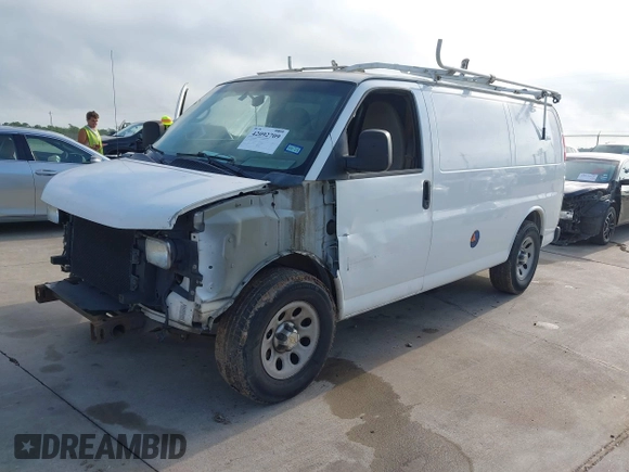 2012 Chevrolet Express Cargo z VIN 1GCSGAFX3C1119397, wystawiony jako IAAI lot #42092709 z przebiegiem 190 851 mil mil oraz . Historia ofert i sprzedaży dostępna na DreamBid. Obrazek 17.