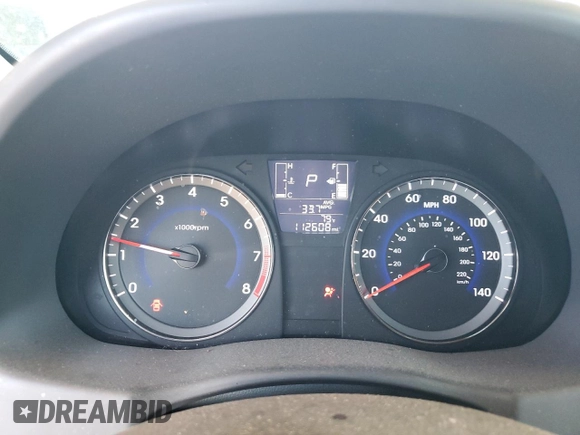 2016 Hyundai Accent SE with VIN KMHCT4AE1GU030130, listed as a Copart auction lot 50201685 with 112,608 mi miles and Salvage Title. Bid and sale history available at carsss.com. Image 9.
