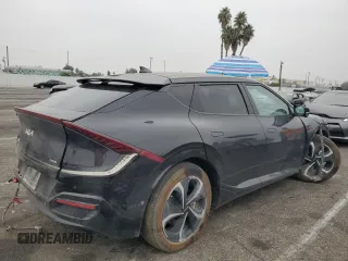 2023 Kia EV6 GT-Line with VIN KNDC4DLC7P5113861, listed as a Copart auction lot 76589814 with 15,513 mi miles and Salvage Title. Bid and sale history available at carsss.com. Image 3.