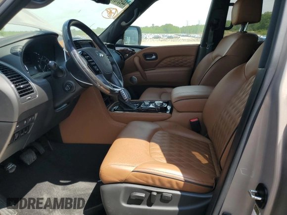 2021 Infiniti QX80 SENSORY with VIN JN8AZ2BE7M9268337, listed as a Copart auction lot 44951375 with 20,752 mi miles and Salvage Title. Bid and sale history available at carsss.com. Image 7.
