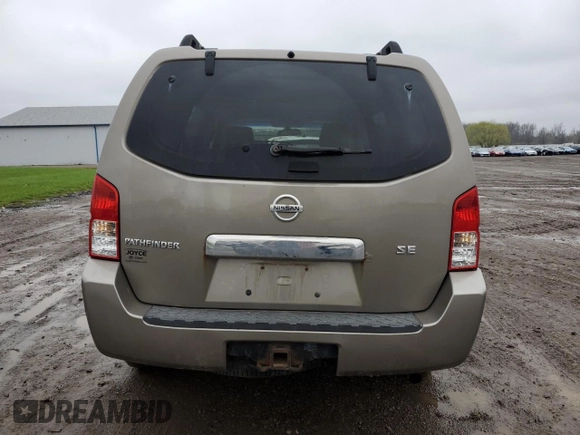 2007 Nissan Pathfinder SE z VIN 5N1AR18W87C602285, wystawiony jako Copart lot #52873945 z przebiegiem 154 348 mil mil oraz Szkoda całkowita • Salvage title. Historia ofert i sprzedaży dostępna na DreamBid. Obrazek 6.