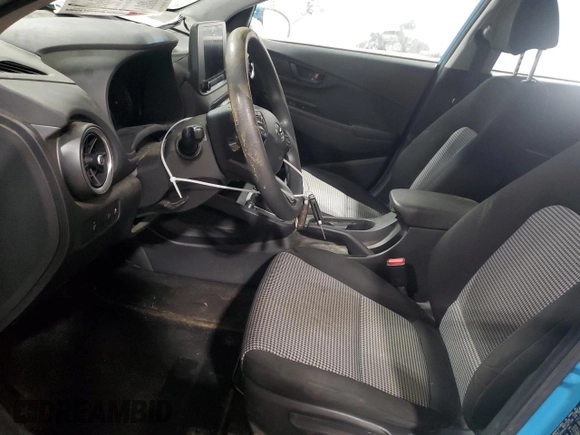 2022 Hyundai Kona SE with VIN KM8K2CAB5NU809378, listed as a Copart auction lot 89304505 with 85,376 mi miles and Salvage Title. Bid and sale history available at carsss.com. Image 7.