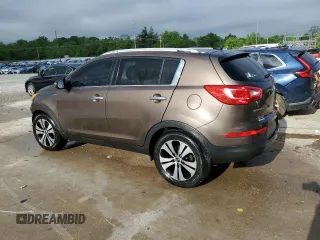 2012 Kia Sportage EX with VIN KNDPCCA27C7206841, listed as a Copart auction lot 54396565 with 155,093 mi miles and Salvage title. Bid and sale history available at DreamBid. Image 2.