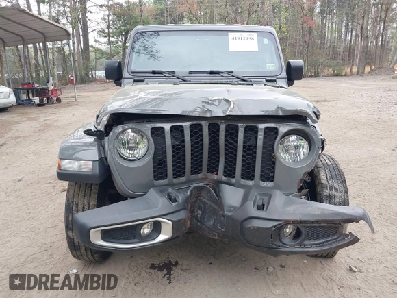 2023 Jeep Gladiator Sport S с VIN 1C6HJTAG0PL501578, выставлен на аукционе IAAI как лот 41912958 с пробегом 22 708 миль миль и . История ставок и продаж доступна на DreamBid. Изображение 6.