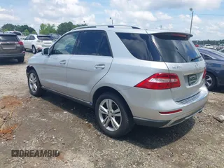 2015 Mercedes-Benz M 350 with VIN 4JGDA5HB6FA457380, listed as a IAAI auction lot 42498424 with 100,029 mi miles and . Bid and sale history available at DreamBid. Image 3.