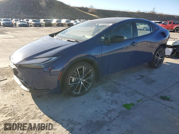 2024 Toyota Prius LE with VIN JTDADABU4R3010217, listed as a Copart auction lot 49349325 with 11,933 mi miles and Salvage Title. Bid and sale history available at carsss.com. Image 1.