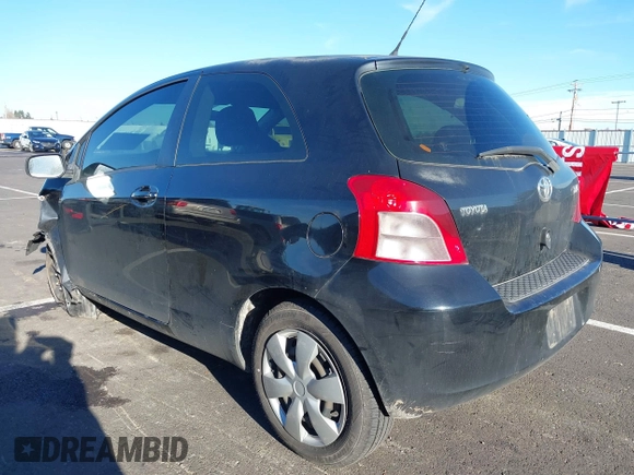 2007 Toyota Yaris with VIN JTDJT903275059767, listed as a IAAI auction lot 41288342 with 1 mi miles. Bid and sale history available at carsss.com. Image 3.