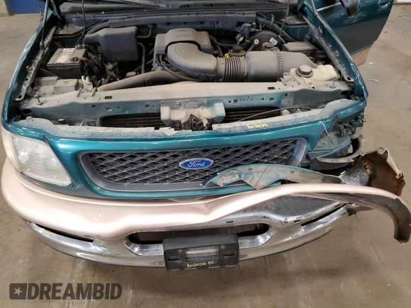 1997 Ford F-150 XL with VIN 1FTDX07W8VKA61728, listed as a Copart auction lot 79912784 with 213,103 mi miles and Non repairable. Bid and sale history available at DreamBid. Image 13.