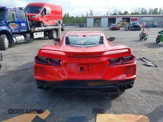 2021 Chevrolet Corvette 3LT with VIN 1G1YC2D49M5124322, listed as a IAAI auction lot 40802107 with 53,076 mi miles. Bid and sale history available at carsss.com. Image 16.