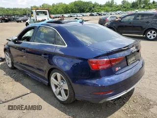 2018 Audi S3 Premium Plus with VIN WAUB1GFF8J1016174, listed as a Copart auction lot 58831683 with 63,122 mi miles. Bid and sale history available at carsss.com. Image 2.