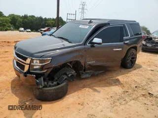 2015 Chevrolet Tahoe LT with VIN 1GNSCBKC0FR640692, listed as a Copart auction lot 59383635 with Not provided miles and Salvage title. Bid and sale history available at DreamBid. Image 1.