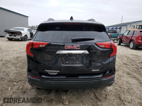 2018 GMC Terrain SLE Diesel with VIN 3GKALUEU1JL172366, listed as a Copart auction lot 87945965 with 136,841 mi miles and Non Repairable. Bid and sale history available at carsss.com. Image 6.