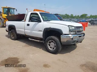 2006 Chevrolet Silverado 3500 SRW Wrk Trk z VIN 1GCHK34U36E213547, wystawiony jako IAAI lot #42521595 z przebiegiem 202 693 mil mil oraz . Historia ofert i sprzedaży dostępna na DreamBid. Obrazek 1.