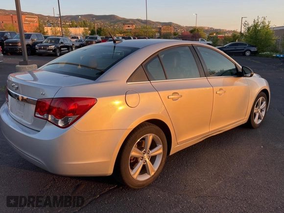 2012 Chevrolet Cruze 2LT with VIN 1G1PG5SC8C7235152, listed as a Copart auction lot 55705445 with 182,028 mi miles and Clean Title. Bid and sale history available at DreamBid. Image 4.