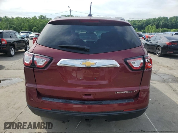 2016 Chevrolet Traverse LT with VIN 1GNKRGKD5GJ304041, listed as a Copart auction lot 58961055 with 78,658 mi miles and Salvage title. Bid and sale history available at DreamBid. Image 6.