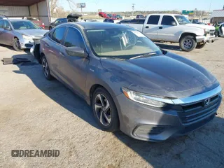 2022 Honda Insight EX with VIN 19XZE4F54NE003579, listed as a IAAI auction lot 41828909 with 290,010 mi miles. Bid and sale history available at carsss.com. Image 1.