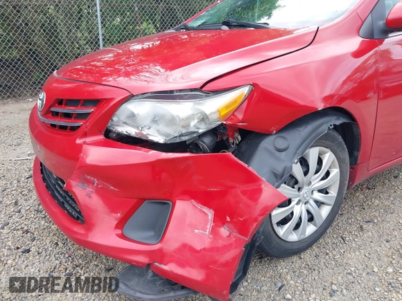 2013 Toyota Corolla L with VIN 2T1BU4EE1DC959881, listed as a IAAI auction lot 42167160 with 83,502 mi miles and . Bid and sale history available at DreamBid. Image 6.