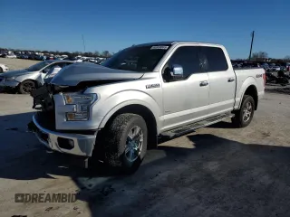 2017 Ford F-150 XL with VIN 1FTEW1EG6HFC48021, listed as a Copart auction lot 46938065 with 131,271 mi miles and Salvage Title. Bid and sale history available at carsss.com. Image 1.