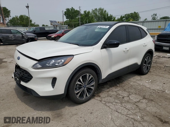 2021 Ford Escape SE Hybrid with VIN 1FMCU9BZ1MUB21115, listed as a Copart auction lot 60220795 with 73,083 mi miles and Salvage title. Bid and sale history available at DreamBid. Image 1.