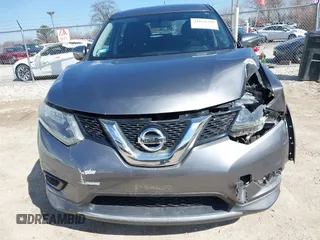 2015 Nissan Rogue S with VIN KNMAT2MVXFP527878, listed as a IAAI auction lot 41864389 with 87,305 mi miles and . Bid and sale history available at DreamBid. Image 6.