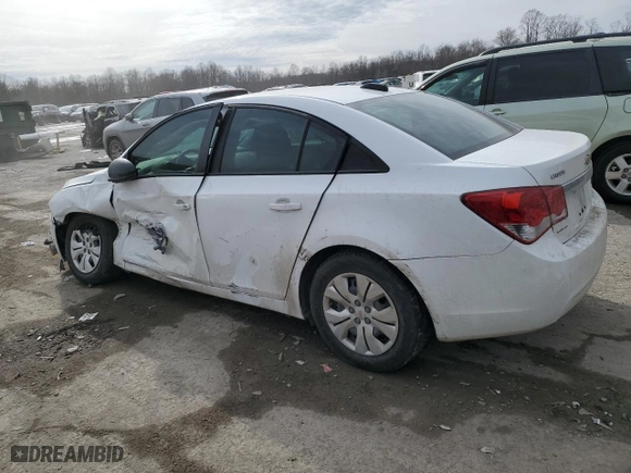 2016 Chevrolet Cruze Limited LS with VIN 1G1PC5SHXG7136782, listed as a Copart auction lot 47185835 with 120,269 mi miles and Salvage Title. Bid and sale history available at carsss.com. Image 2.