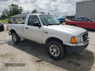 2004 Ford Ranger XL with VIN 1FTYR10U14PB24583, listed as a Copart auction lot 55225785 with 190,281 mi miles and Salvage Title. Bid and sale history available at DreamBid. Image 4.