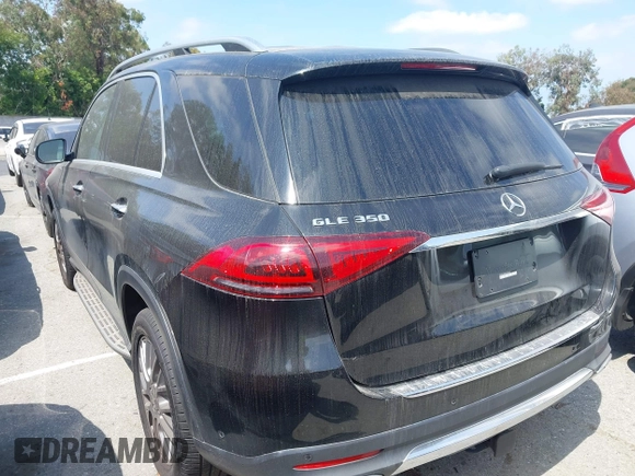 2021 Mercedes-Benz GLE 350 with VIN 4JGFB4JBXMA478109, listed as a IAAI auction lot 42083365 with 61,341 mi miles and . Bid and sale history available at DreamBid. Image 3.