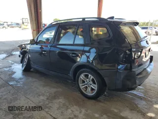 2005 BMW X3 3.0i with VIN WBXPA93435WD14234, listed as a Copart auction lot 46112025 with 114,353 mi miles and Salvage title. Bid and sale history available at DreamBid. Image 2.
