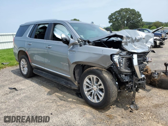 2023 GMC Yukon SLT with VIN 1GKS2BKD5PR253260, listed as a Copart auction lot 64152844 with 0 mi miles and Non Repairable. Bid and sale history available at carsss.com. Image 4.