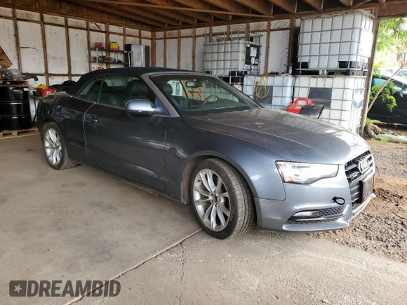 2013 Audi A5 Premium Plus z VIN WAULFAFH8DN003166, wystawiony jako Copart lot #51635015 z przebiegiem 73 022 mil mil oraz Szkoda całkowita • Salvage title. Historia ofert i sprzedaży dostępna na DreamBid. Obrazek 4.