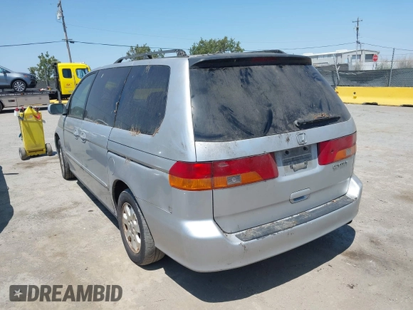 2004 Honda Odyssey EX z VIN 5FNRL18624B007438, wystawiony jako IAAI lot #42441043 z przebiegiem 208 480 mil mil oraz . Historia ofert i sprzedaży dostępna na DreamBid. Obrazek 3.