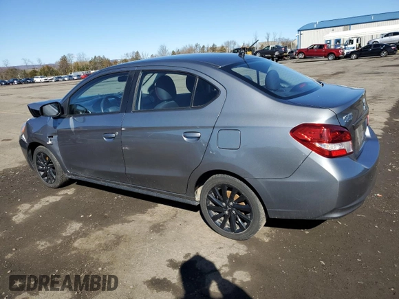 2020 Mitsubishi Mirage SE z VIN ML32F4FJ0LHF04770, wystawiony jako Copart lot #50016415 z przebiegiem 112 116 mil mil oraz Szkody całkowita. Historia ofert i sprzedaży dostępna na DreamBid. Obrazek 2.