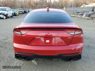 2023 Kia Stinger GT2 with VIN KNAE55LC3P6127646, listed as a Copart auction lot 81470704 with 39,527 mi miles and Salvage Title. Bid and sale history available at carsss.com. Image 6.