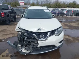 2016 Nissan Rogue S with VIN JN8AT2MV2GW139801, listed as a IAAI auction lot 41593327 with 106,274 mi miles. Bid and sale history available at carsss.com. Image 12.