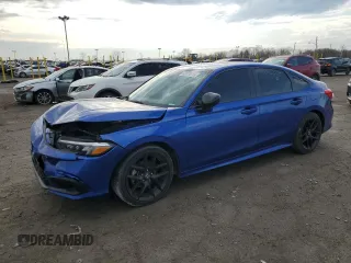 2023 Honda Civic Sport z VIN 2HGFE2F55PH502729, wystawiony jako Copart lot #50946685 z przebiegiem Nie podano mil oraz Szkoda całkowita • Salvage title. Historia ofert i sprzedaży dostępna na DreamBid. Obrazek 1.