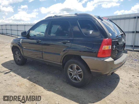 2005 Kia Sportage LX z VIN KNDJE723657121717, wystawiony jako Copart lot #61407575 z przebiegiem Nie podano mil oraz Czysty tytuł • Clean title. Historia ofert i sprzedaży dostępna na DreamBid. Obrazek 2.