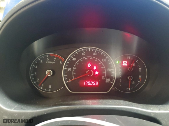 2007 Suzuki SX4 Man Touring Pkg AWD with VIN JS2YB417575100601, listed as a Copart auction lot 44335255 with 170,059 mi miles and Salvage Title. Bid and sale history available at carsss.com. Image 9.